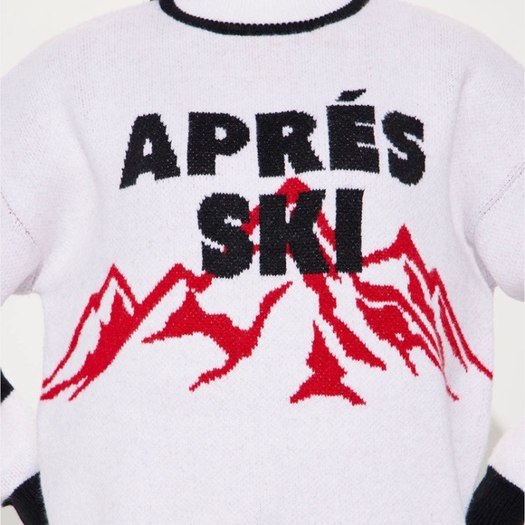 NWT Après Ski Pullover Knit Sweater – Mock Neck – White – Size 2X - Picture 5 of 7